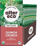 Organic Chocolate - Dark Quinoa Chocolate Bar 12 Pack