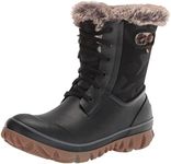 BOGS Women's Arcata Snow Boot, Black, 11