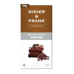 Didier & Frank - 57% Dark Chocolate with Coffee Mocha - 100gm (Luxury Dark Chocolate)