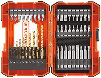 BLACK+DECKER Screwdriver Bit Set/Drill Bit Set, 46-Piece (BDA46SDDD)