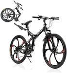 26 Inch Folding Mountain Bike with 