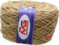 M.G ENTERPRISE Jute Twine Threads, String Rope 3ply 300 Meter for Creative Decoration