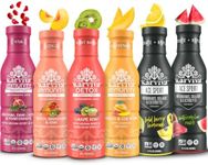 Karviva Wellness Detox & Energy Booster Juice Variety Pack – 6 Organic Low-Sugar Fruit Juices for Digestive Health, Immunity & Sport Recovery, with Electrolytes, Antioxidants – Includes Karviva Detox, Rejuvenate, JoyD, Viva, ACE Lemonade, ACE Watermelon, 12 fl oz Bottles