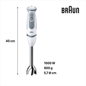 Braun Hand Blender – MQ5200, White