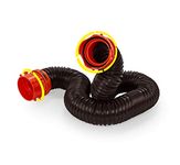 Camco RhinoFLEX 5ft RV Sewer Hose Extension Kit with Swivel Fitting, Extend Your Sewer Hose to Fit Your Needs