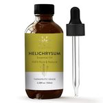 AVD Organics Helichrysum Essential Oil 100ml - Pure & Natural Therapeutic Grade Oil for Aromatherapy, Massage - 3.38 fl. Oz