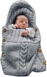 XMWEALTHY Newborn Baby Wrap Swaddle