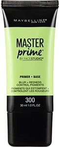 Maybelline New York Face Studio Master Prime Makeup, Blur Plus Redness Control, 1 Fluid Ounce