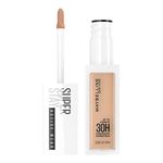 Maybelline L'Oreal SuperStay Active Wear Concealer, Up to 30H, full coverage, matte, 25, Medium, Off White