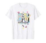 MTV 90's Colorful Art Style Logo T-Shirt