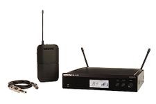 Shure BLX14R UHF Wireless System - Perfect for Guitar and Bass with 1/4 Jack - 14-Hour Battery Life, 300 ft Range | Includes 1/4" Jack Instrument Cable & Single Channel Rack Mount Receiver | K3E Band