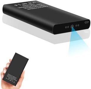 KAGMY Spy Camera Hidden Camera,HD 1080P 10000mAh Portable Power Bank Hidden Camera,20 Hours Continuous Record Security Nanny Spy Cam with Gravity Sensor/Motion Detection/Night Vision—No Wifi Needed
