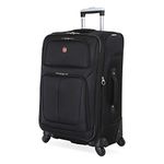 SwissGear Sion 25" Suitcase, Black