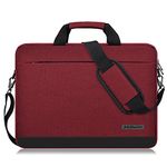 Alfheim Laptop Bag with Shoulder Strap 15/15.6/16 Inch Men Women Lightweight Waterproof Soft Computer Briefcase for Business Work Notebook Ultrabook Compatible with Macbook Air