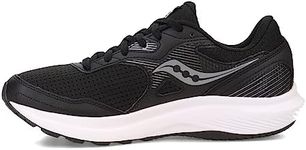 Saucony Men's Cohesion 16 Running Shoes, Black/White, 10.5 US Size