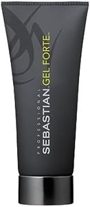 Sebastian Professional Gel Forte Hair Gel | 200 ml | Ultra Strong Hold Hair Gel | Non-Sticky Hair Styler with Shimmering Finish & Shine