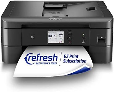 Brother MFC-J1170DW Wireless Color Inkjet All-in-One Printer with Mobile Device Printing, NFC, Cloud Printing & Scanning, Refresh Subscription and Amazon Dash Replenishment Ready