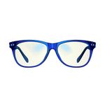 Swanwick Crystal Day Premium Blue Light Blocking Glasses -Clear Lens to Block Harmful Blue Light from Gaming PC, Laptop and Smartphone (Sapphire - Regular)