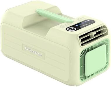 YOPOWER 4 in 1 Portable Air Conditioner for Outdoor Use, 1400W/4800BTU Camping Air Conditioning with 24H Timer, Consumption Portable AC for Truck,RV,Van Parking Picnics Fishing Cooling