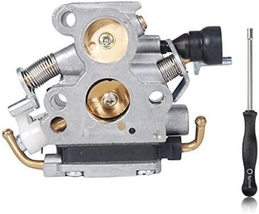 OxoxO Replacement Carburetor for Husqvarna 135 140 140E 435 435E 440 440E Jonsared McCulloch CS410 CS2240 S 506450501 & Adjustment Screwdriver Adjustment Tool