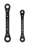 Channellock 841S SAE 8-N-1 Ratcheting Wrench Set: 5/16" by 3/8", 7/16" by 1/2", 9/16" by 5/8", 11/16" by 3/4"