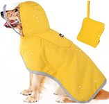 Lukovee Dog Raincoat, Adjustable Do