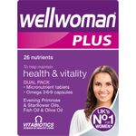 Multivitamin Tablets for Women, Wellwoman Tablets Plus Omega 3-6-9