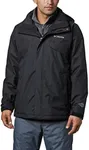 Columbia Men’s Bugaboo II Fleece Interchange Jacket, Waterproof and Breathable, Large,Black - 10,Large