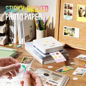 Nelko Mini Photo Printer – Portable Wireless, White