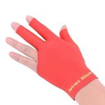 JBB Billiard Snooker and Pool Gloves - 1pcs (Red)