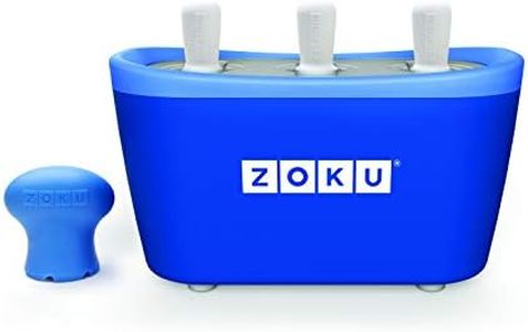 Zoku – 3 Quick Pop Maker pour glaçons immédiats – Bleu