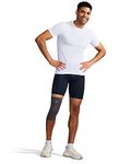 Tommie Copper Contoured Compression Knee Sleeve, Slate Grey, XX-Large