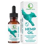 Hemp Oil for Dogs -100% Natural, Dog Calming Drops 60,000mg, Dog Anxiety Relief, Pain Relief for Dogs, Dog Supplements with Vitamins, Omega 3 & 6, Dog Calming Products