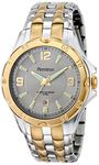 Armitron Men's 20/4963SVTT Ratchet Bezel Two-Tone Bracelet Watch