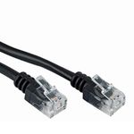 ASNQ 3m ADSL Ultra High Speed Broadband Modem Cable RJ11 to RJ11 Telephone Extension Internet Wire Network Black (Availability in 3m, 5m, 10m, 15m, 20m) 3m