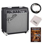 Fender Frontman 10G Guitar Amplifier with Cable & Polishing Cloth - Black