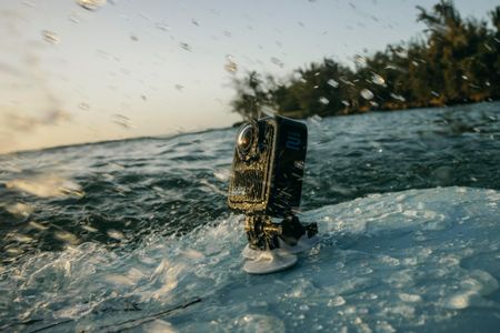 GoPro MAX2 Action Camera Bundle – 4ft Extension Pole, 2 Enduro Batteries, 64GB microSD