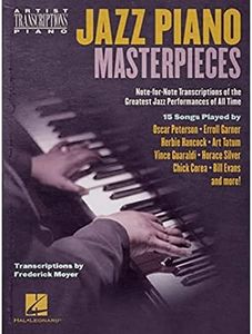 Jazz Piano Masterpieces - Note-for-Note Transcript Transcriptions By Frederick Moyer