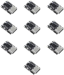 10 Pcs TP4057 1A 3.7V Lithium Battery Charging Board with Protection is a Type-C USB C Lithium-Ion Battery Charging Board and is Superior to TP4056.