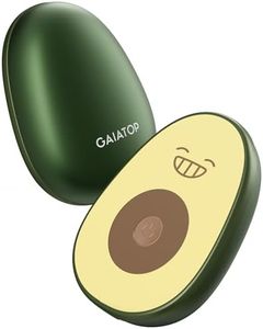 Gaiatop Hand Warmers Rechargeable 2 Pack, Magnetic 3 Settings Fast Heating Avocados Shape, Electric Portable Pocket Heater, Reusable Hot Hands Gifts for Women Men Outdoor Camping Hunting Golf
