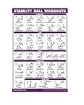 Exercise Ball Workout Poster - Stab