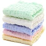 MUKIN Baby Washcloths - Natural Cot