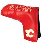 Team Golf NHL Calgary Flames Tour Blade Putter Cover - Printed Team Golf NHL Tour Blade Putter Cover, Fits Most Blade Putters, Scotty Cameron, Taylormade, Odyssey, Titleist, Ping, Callaway