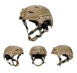 FMA Tactical MIC FTP BUMP Helmet EX Airsoft Simple System (DE)