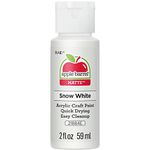 Plaid Acrylic Paint, Snow White, 59 ml (Pack of 1)