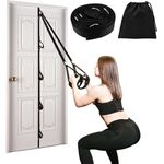 Door Anchor Strap For Resistance Bands Heavy Duty Multi Loop Door Anchor Strap Leg Ankle Straps for Resistance Training Physical Therapy Home Workouts