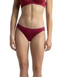 Jockey 1803 Women's Medium Coverage Micro Modal Elastane Stretch Mid Waist Bikini with Concealed Waistband and StayFresh Treatment_Anemone_M