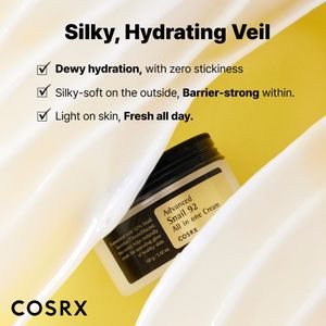 COSRX Advanced Snail 92 Cream 100g – Hydrating Face Moisturizer