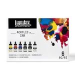 Liquitex Professional Acrylic Ink, Set of 6 x 30 ml Essential Colours