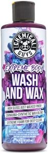 Chemical Guys CWS20716 Extreme Bodywash & Wax Foaming Car Wash Soap, (Works with Foam Cannons, Foam Guns or Bucket Washes) Safe for Cars, Trucks, Motorcycles, RVs & More, 473 ml, Grape Scent